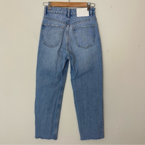Zara High Rise Ankle Length Jeans - Picture 3 of 11